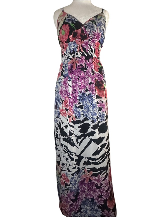 She's Cool Dresses & Skirts - VTG Y2K She’s Cool Floral & Zebra Print Maxi Dress